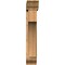 Ekena Millwork Westlake Traditional Smooth Bracket w/ Offset Brace, Western Red Cedar, 7 1/2"W x 32"D x 44"H BKT0806X32X44WTL01SWR - alternate 2